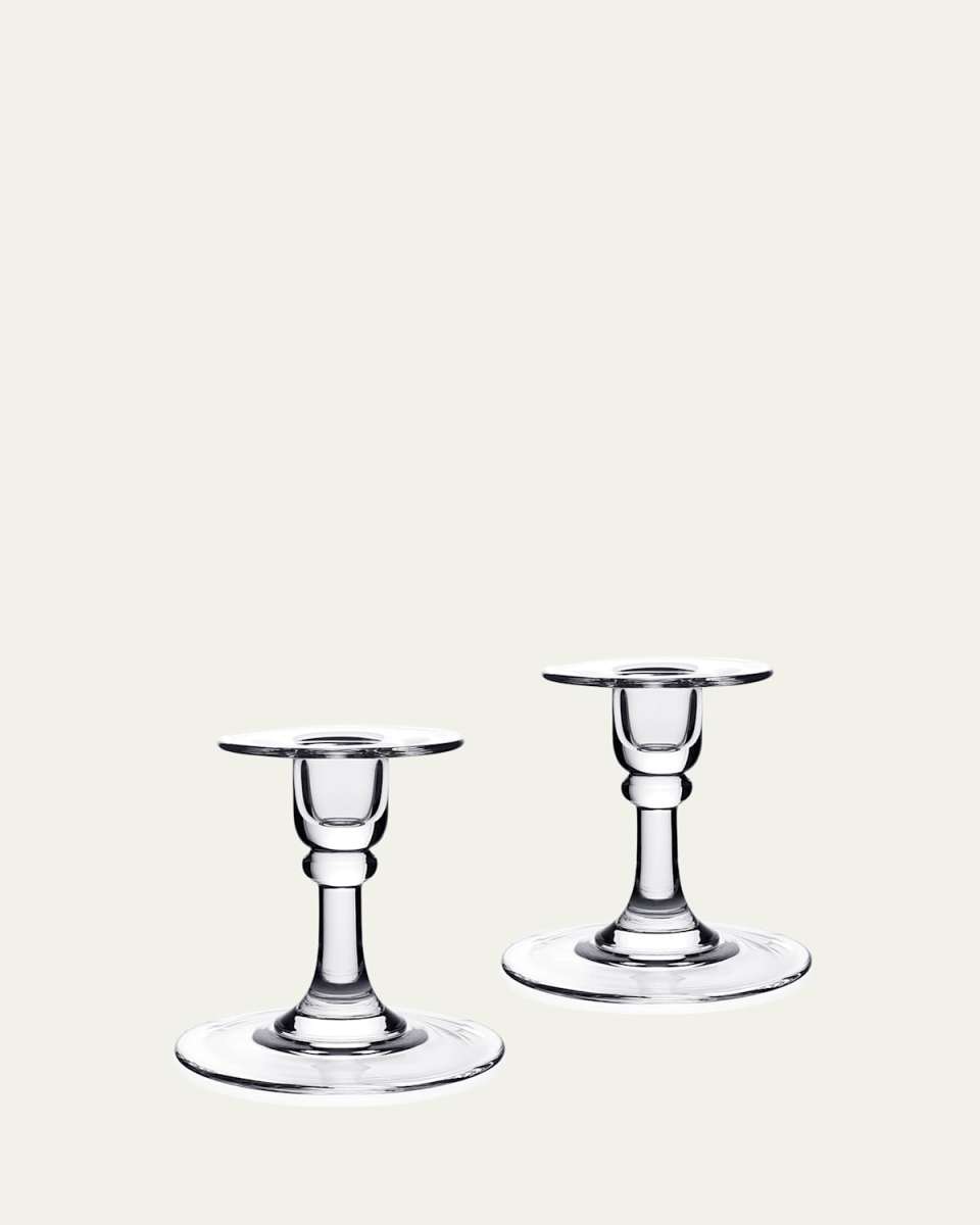 Classic Candlestick Holder Pair